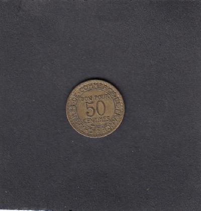 Beschrijving: 50 Centimes MERCURY